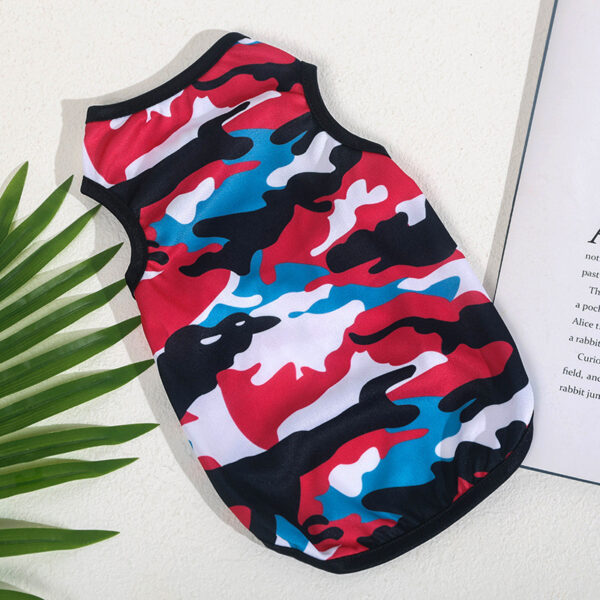 New Camouflage Vest Dog Clothes - Image 6