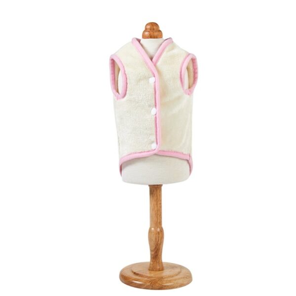 Pet Clothes Soft Flannel Dog Vest - Image 4