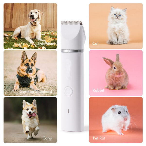 4 in 1 Pet Hair Clipper with 4 Blades Grooming Machine Trimmer & Nail Grinder Prefessional Haircut For Dogs Cats Drop Shipping - Image 6