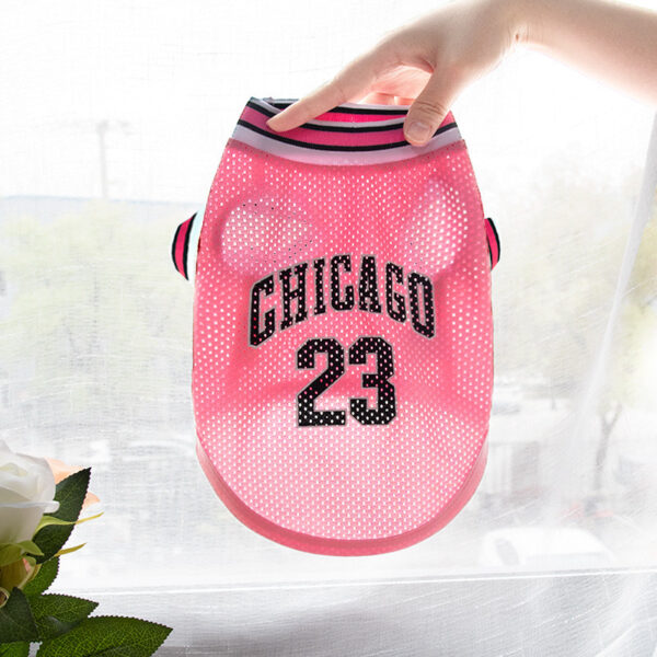 Pet Clothes Basketball Vest Large Mesh Summer Dog Clothes - Image 10