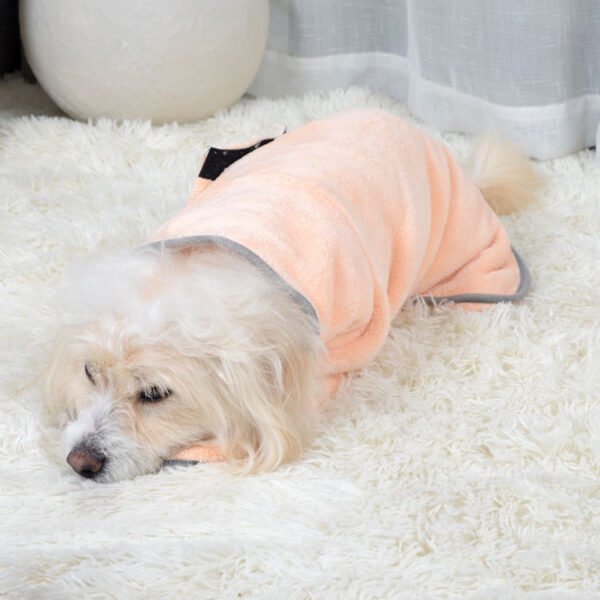 Quick-drying Pet Absorbent Towel Dog Bathrobe Pet Dog Bath Towel For Dogs Cats Microfiber Absorbent Pet Drying Towel Pet Supplies Pet Products - Image 4