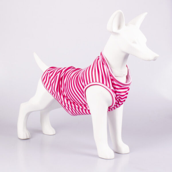 Pet Vest Comfortable Breathable Stripes Vest Dog Clothes - Image 2