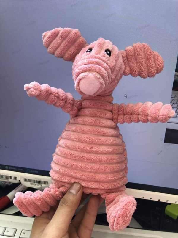 Vocal Animal Plush for Pet Dog Molar Teeth Cleaning Training - Image 9