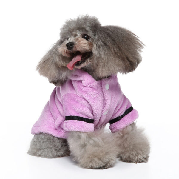 Pet Clothes Hotel Bath Towel Dog Cat Bathrobe - Image 3