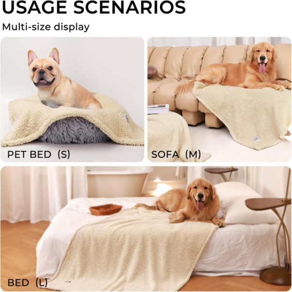 Shu Cotton Velvet Pet Blanket Dog Warm Hair - Image 9