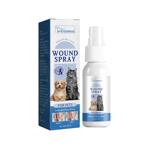 Pet Wound Care Spray Relieves Dogs And Cats Skin - Image 2