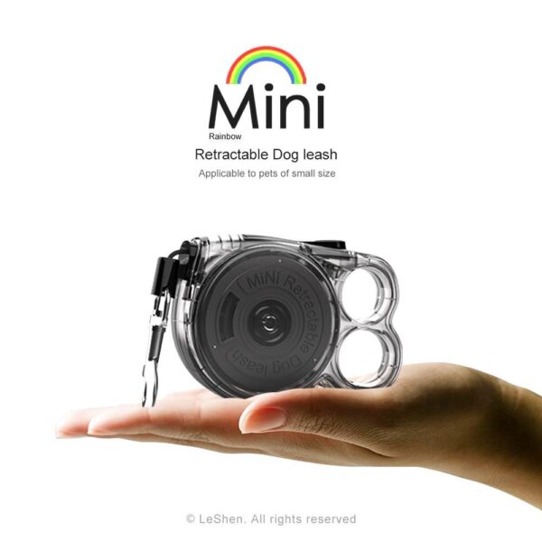 Mini Retractable Dog Leash, Suitable For Small Pets. With A Lightweight Design, It Is Convenient To Use And Is A Must-have For Outdoor Activities. - Image 6