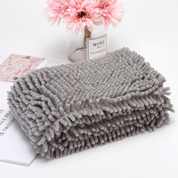 Pet Chenille Extra Size Quick-drying Absorbent Towel - Image 6