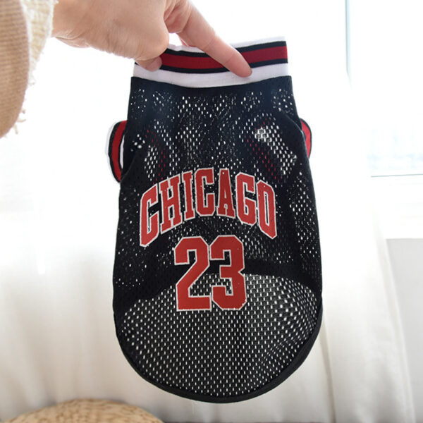 Pet Clothes Basketball Vest Large Mesh Summer Dog Clothes - Image 8