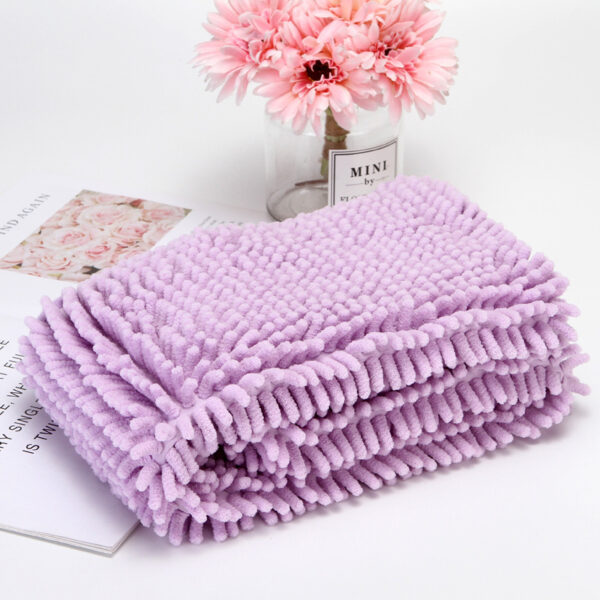 Pet Chenille Extra Size Quick-drying Absorbent Towel - Image 4