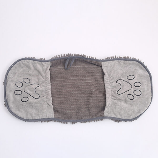 Pet Scrubbing Towel For Cats And Gloved Bath Towels - Image 4