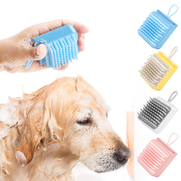 Pet Dog Cat Bath Brush Comb Multifunctional Brush Hair Fur Grooming Massaging Washing Comb Wet And Dry Remove Hair Knots - Image 10