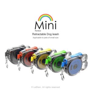 Mini Retractable Dog Leash, Suitable For Small Pets. With A Lightweight Design, It Is Convenient To Use And Is A Must-have For Outdoor Activities.