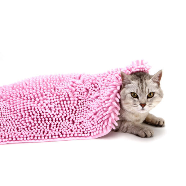 Pet Chenille Extra Size Quick-drying Absorbent Towel - Image 7
