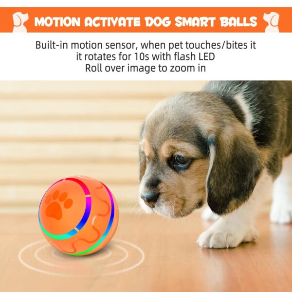 Orange Toy Ball Automatic Version - Image 6