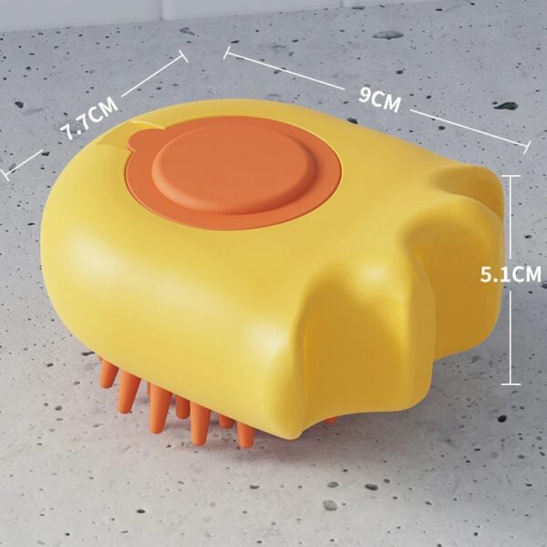 Pet Bath Brush Massage Brush Massage Comb Cat And Dog Bath Brush Pet Cleaning Supplies With Shampoo Box Pet Dog Brush - Image 3