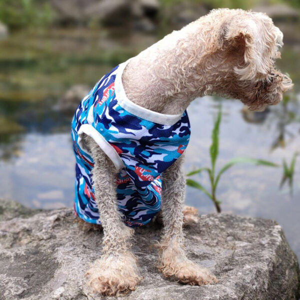 Spring And Summer Camouflage Dog Vest Clothes - Image 6