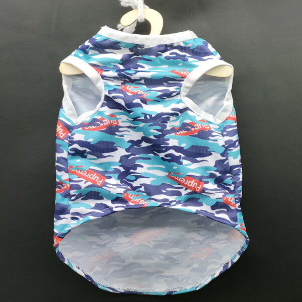 Spring And Summer Camouflage Dog Vest Clothes - Image 5