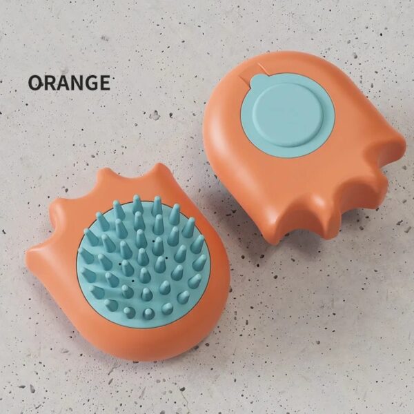 Pet Bath Brush Massage Brush Massage Comb Cat And Dog Bath Brush Pet Cleaning Supplies With Shampoo Box Pet Dog Brush - Image 4