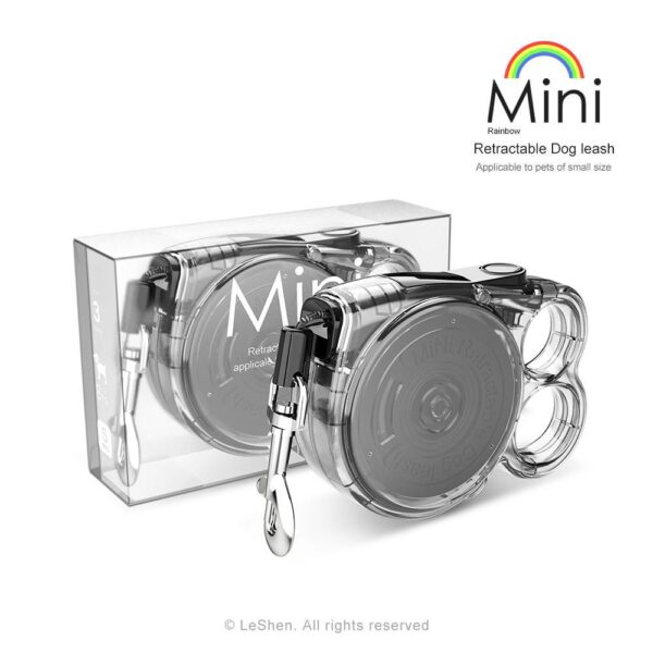Mini Retractable Dog Leash, Suitable For Small Pets. With A Lightweight Design, It Is Convenient To Use And Is A Must-have For Outdoor Activities. - Image 7