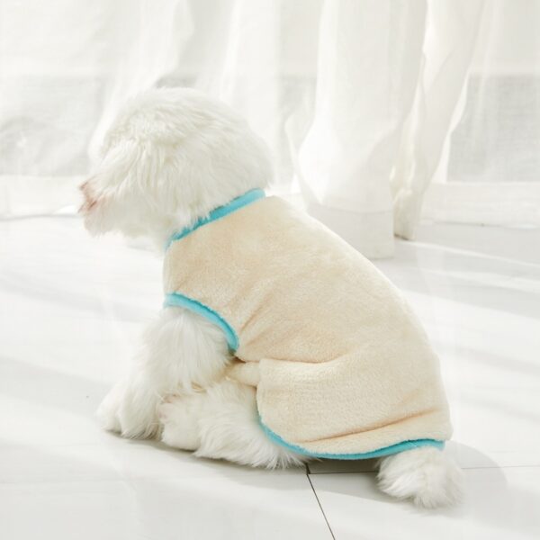 Pet Clothes Soft Flannel Dog Vest - Image 7