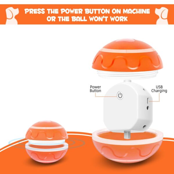 Orange Toy Ball Automatic Version - Image 5