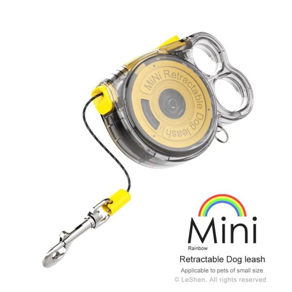 Mini Retractable Dog Leash, Suitable For Small Pets. With A Lightweight Design, It Is Convenient To Use And Is A Must-have For Outdoor Activities. - Image 5