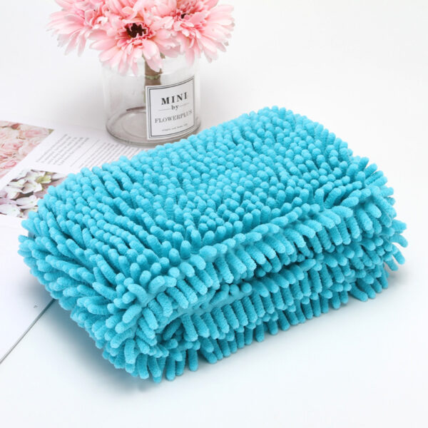 Pet Chenille Extra Size Quick-drying Absorbent Towel - Image 3