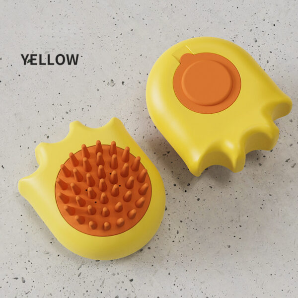 Pet Bath Brush Massage Brush Massage Comb Cat And Dog Bath Brush Pet Cleaning Supplies With Shampoo Box Pet Dog Brush - Image 2