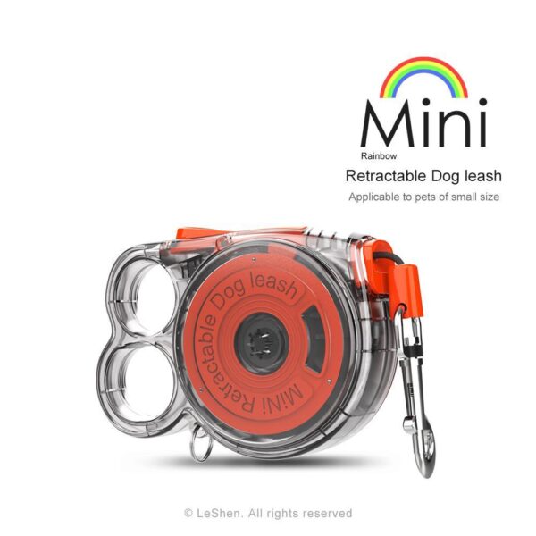 Mini Retractable Dog Leash, Suitable For Small Pets. With A Lightweight Design, It Is Convenient To Use And Is A Must-have For Outdoor Activities. - Image 10
