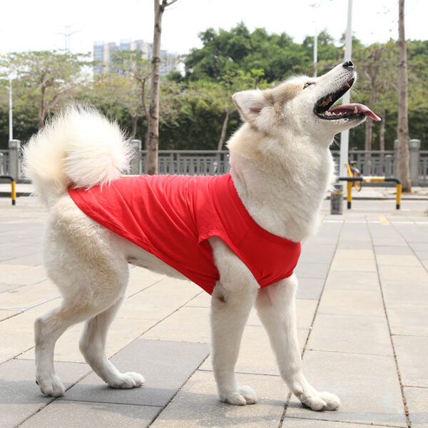XS-5XL Dog Vest Dog Shirt Summer Small Medium Dog Clothes Chihuahua Tshirt - Image 6
