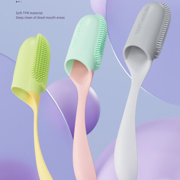 Dog Tooth Cleaning Brush Care Finger Wrap Cat Dog Oral Cleaning Toothbrush Tool Silicone Dog Cat Finger Toothbrush Supplies Pet Products - Image 4