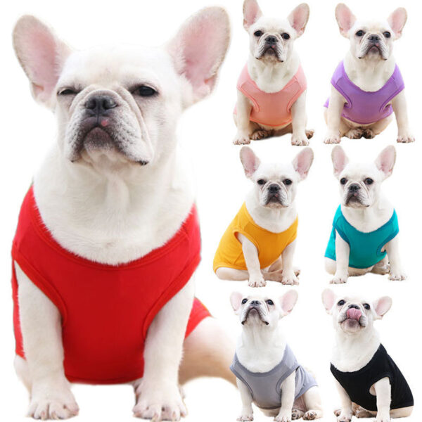 XS-5XL Dog Vest Dog Shirt Summer Small Medium Dog Clothes Chihuahua Tshirt - Image 10