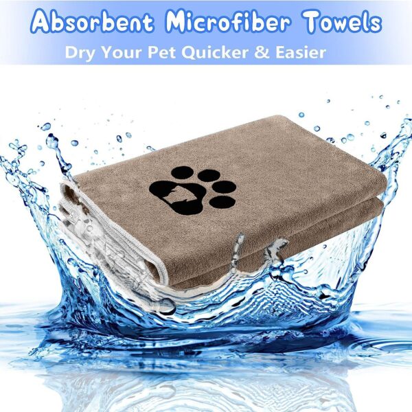 Water Absorbing And Quick Drying Ultra-fine Fiber Pet Towel - Image 4