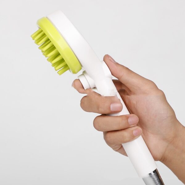 Pet Cleaning Tool Cat And Dog Massage Comb Bath Brush Shower Head - Image 5