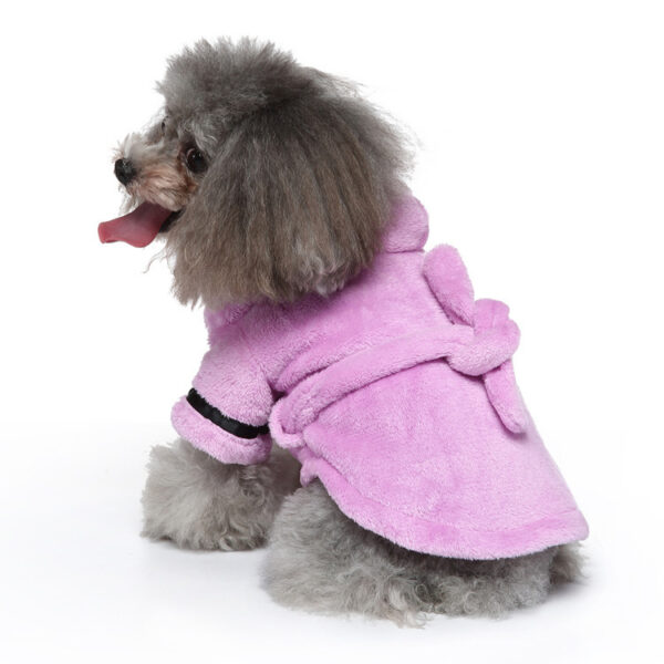 Pet Clothes Hotel Bath Towel Dog Cat Bathrobe - Image 10