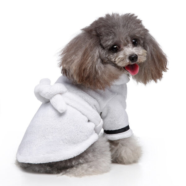 Pet Clothes Hotel Bath Towel Dog Cat Bathrobe - Image 5