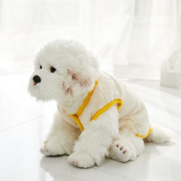 Pet Clothes Soft Flannel Dog Vest - Image 3