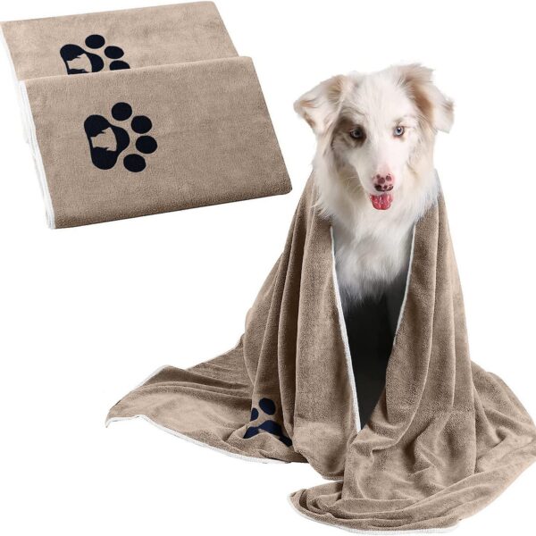 Water Absorbing And Quick Drying Ultra-fine Fiber Pet Towel - Image 6