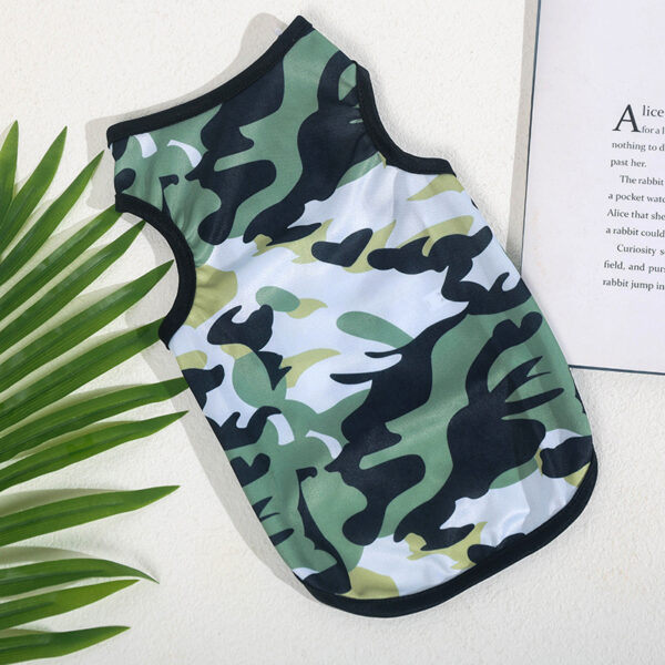 New Camouflage Vest Dog Clothes - Image 3