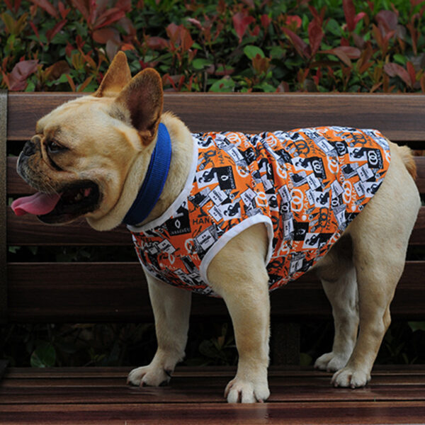 Dog Summer Printed Vest Clothes - Image 4