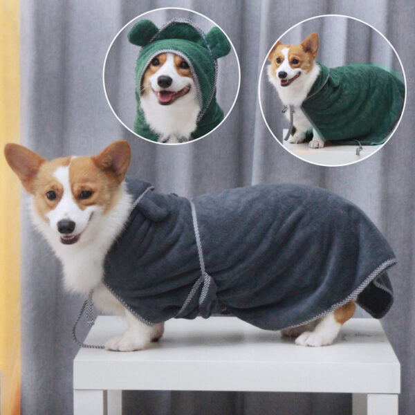 Ultra Fine Fiber Pet Towels Absorb Water For Dogs Cats Baths Bath Towels Home Care And Daily Necessities - Image 6