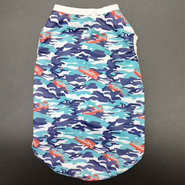 Spring And Summer Camouflage Dog Vest Clothes - Image 2