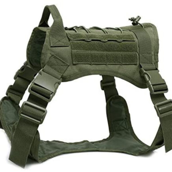 Outdoor Tactical Training Dog Clothes Large Dog Vest Camouflage Pet Vest - Image 8