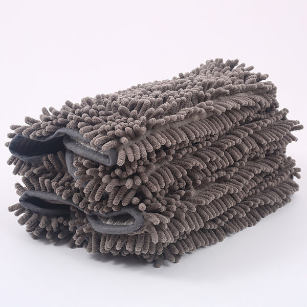Pet Scrubbing Towel For Cats And Gloved Bath Towels - Image 5
