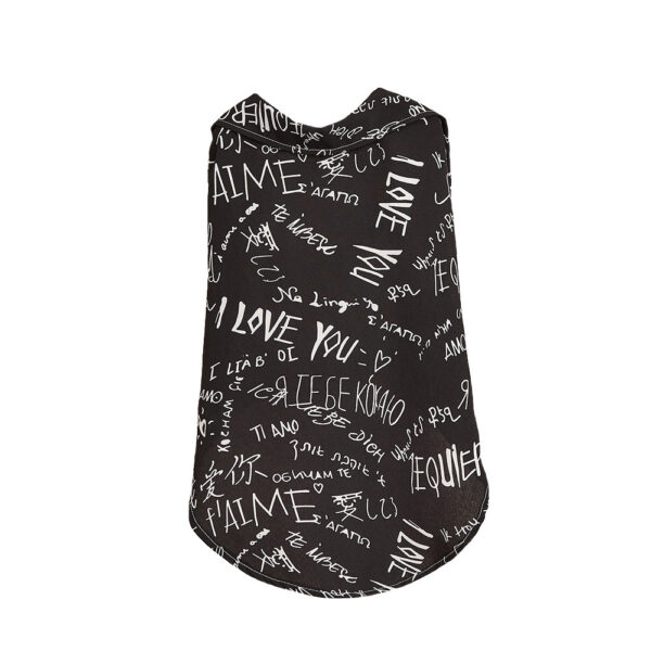 Letter Print Clothes Small Dog Top - Image 6