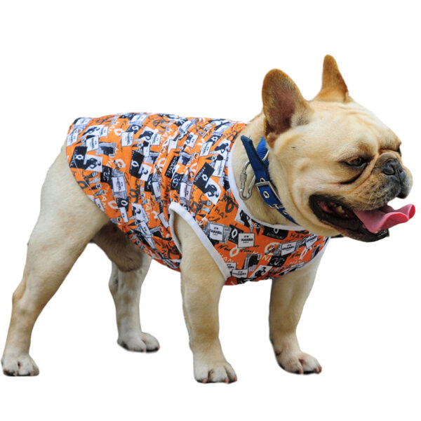 Dog Summer Printed Vest Clothes - Image 5