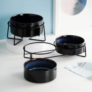 Protect The Cervical Spine Ceramic Pet Eating Bowl