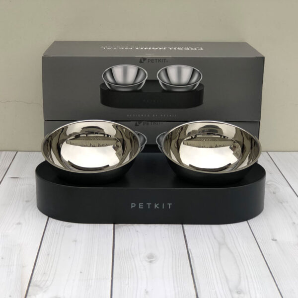 Adjustable Stainless Steel Pet Double Bowls Anti-Slip - Image 6