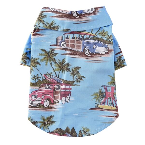 Hawaiian dog style shirt clothes - Image 6
